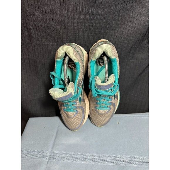 Brooks GTS 16 Women's Grey and Blue Lace Up Low Top Running Sneakers Size 8.5B - Picture 6 of 7